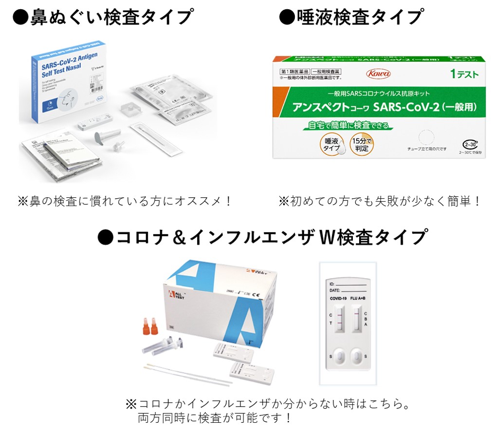 医療用抗原検査キット